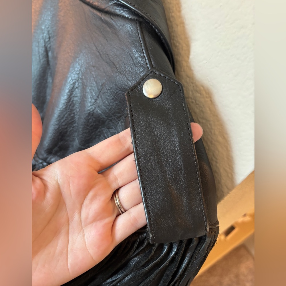 Unik Leather Men’s Motorcycle Jacket - Picture 12 of 13